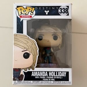 Funko Pop! Games Destiny Amanda Holliday #338 Vinyl Figure Anime Collectible